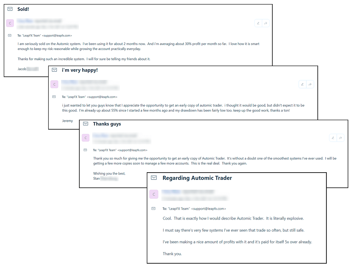 Automic Trader Testimonials