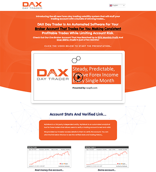 DAX Day Trader Robot 
