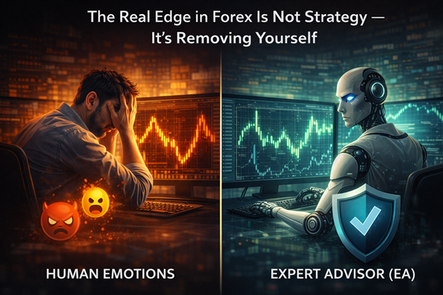 The Real Edge in Forex Is Not Strategy, It’s Removing Yourself